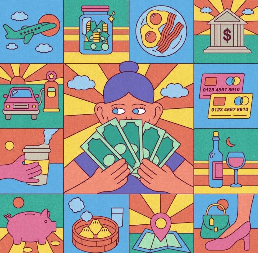 Jovens compartilham suas rotinas de gastos após o pagamento, destacando desafios financeiros. Reprodução: Globo.