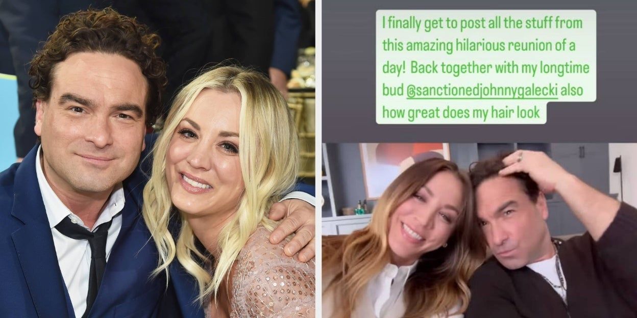 Leonard e Penny retornam em cena nostálgica na série. Reprodução: BuzzFeed