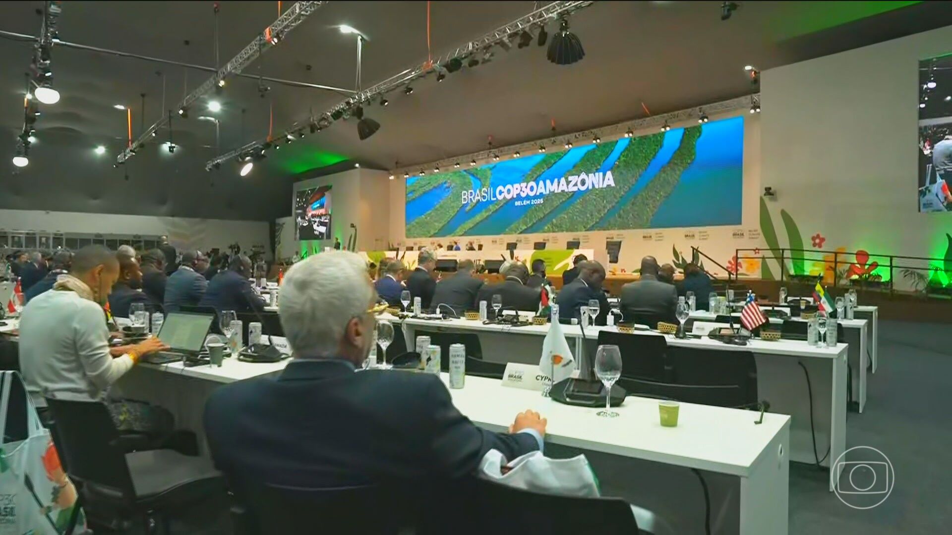 COP30: Belém recebe líderes mundiais para discutir clima e Amazônia. Legenda da imagem. Reprodução: Retorno do item 11