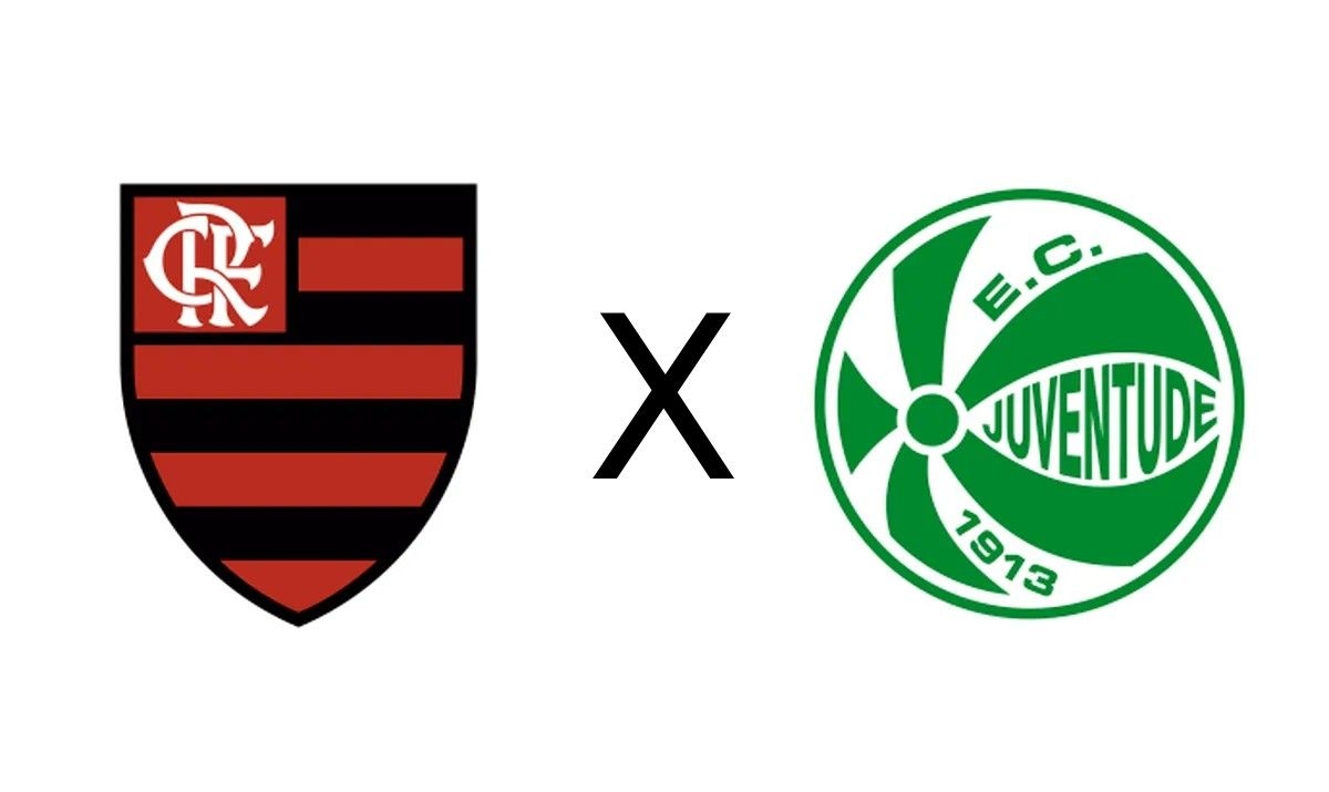 Flamengo e Juventude se enfrentam na quarta rodada do Brasileirão 2025. Reprodução: Techtudo