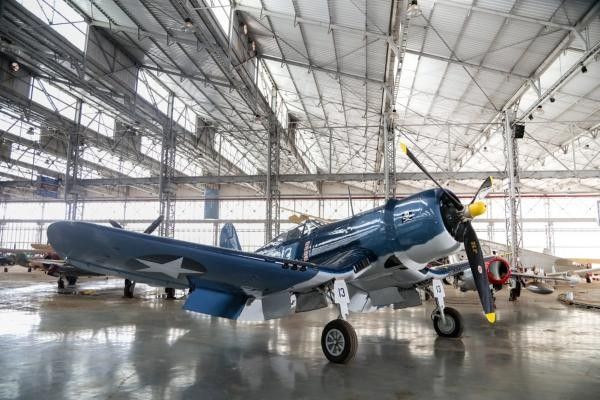 Restauração de caças da Segunda Guerra da FAB prepara exposições para o futuro Museu Aeroespacial em São Paulo. Reprodução: Globo