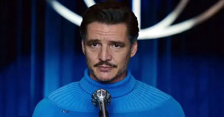 Pedro Pascal se prepara para estrear como Reed Richards no novo filme do Quarteto Fantástico.; Reprodução: Legião dos Heróis