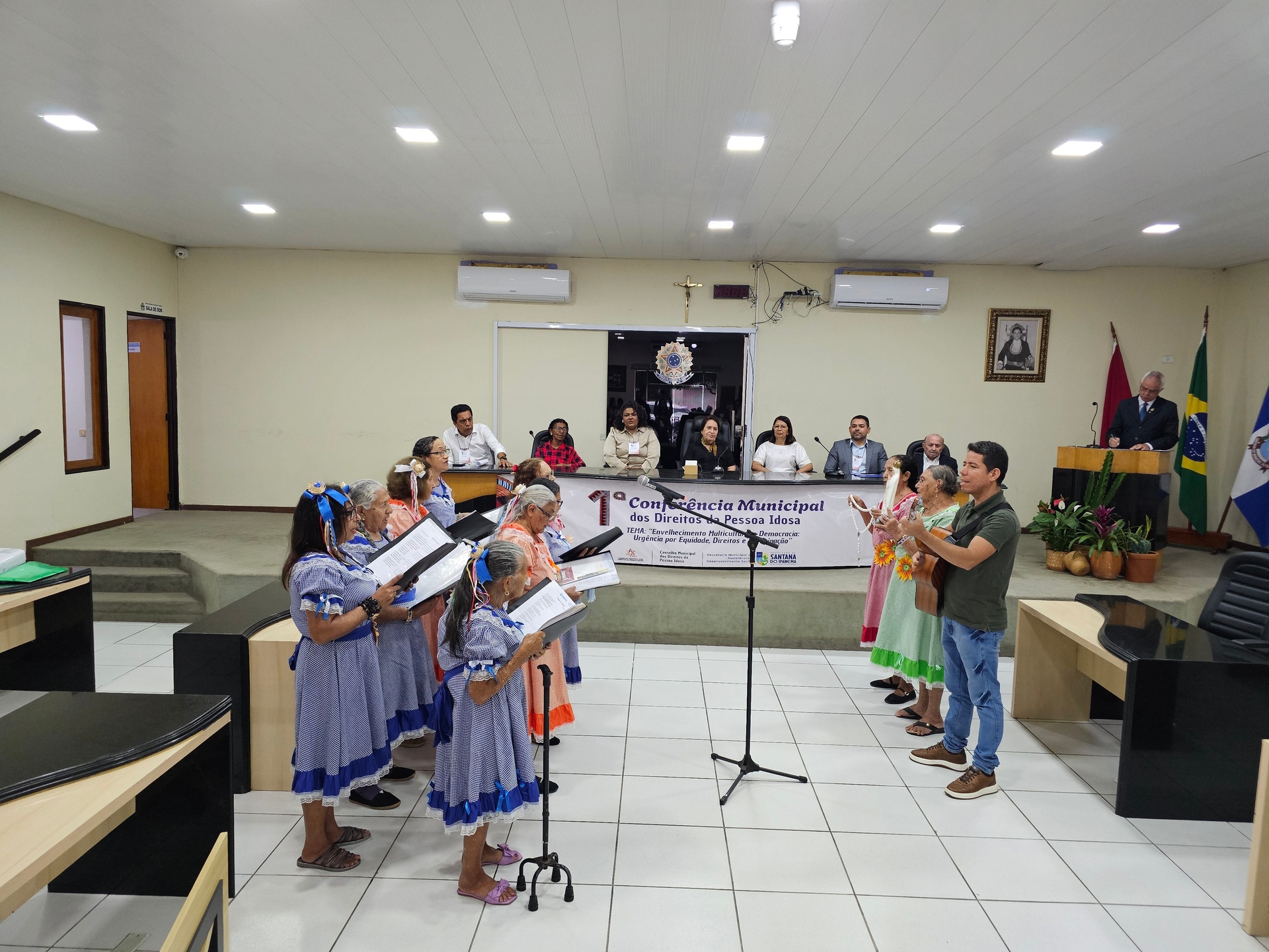 Conferência Municipal dos Direitos da Pessoa Idosa discute desafios e políticas para o envelhecimento no Brasil. Reprodução: Assessoria