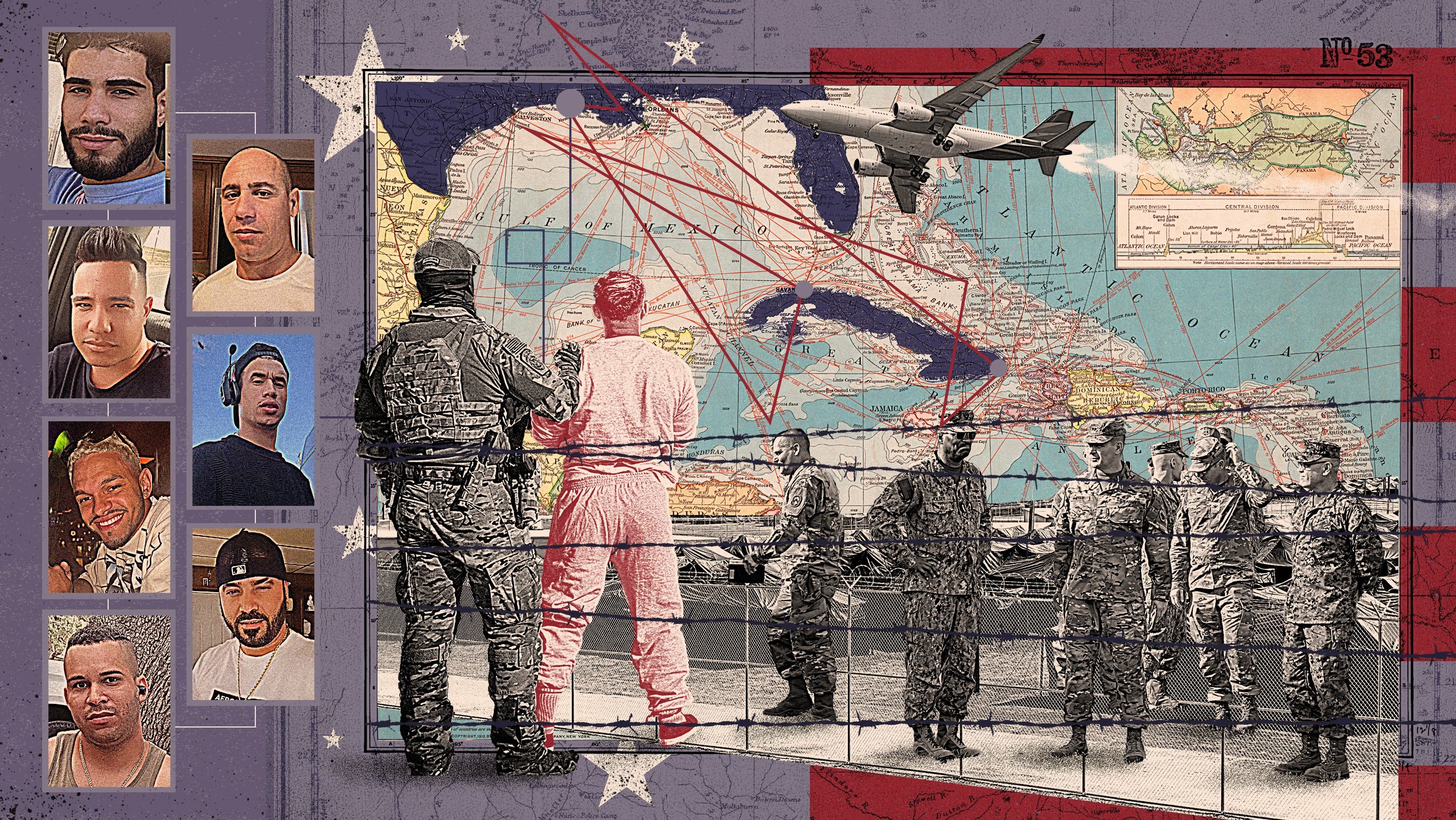 Primeiros cubanos deportados dos EUA chegam a Guantánamo.. Reprodução: Elpais