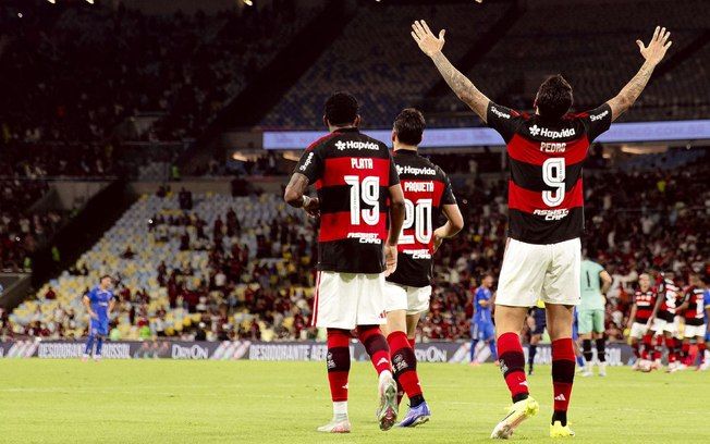 Flamengo goleia Sampaio Correa e afasta risco de queda. Reprodução: Esporte