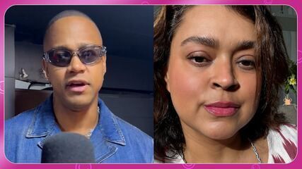 Léo Santana revela que Preta Gil dirigiu seu primeiro clipe solo 'Me Domina'. Reprodução: Globo