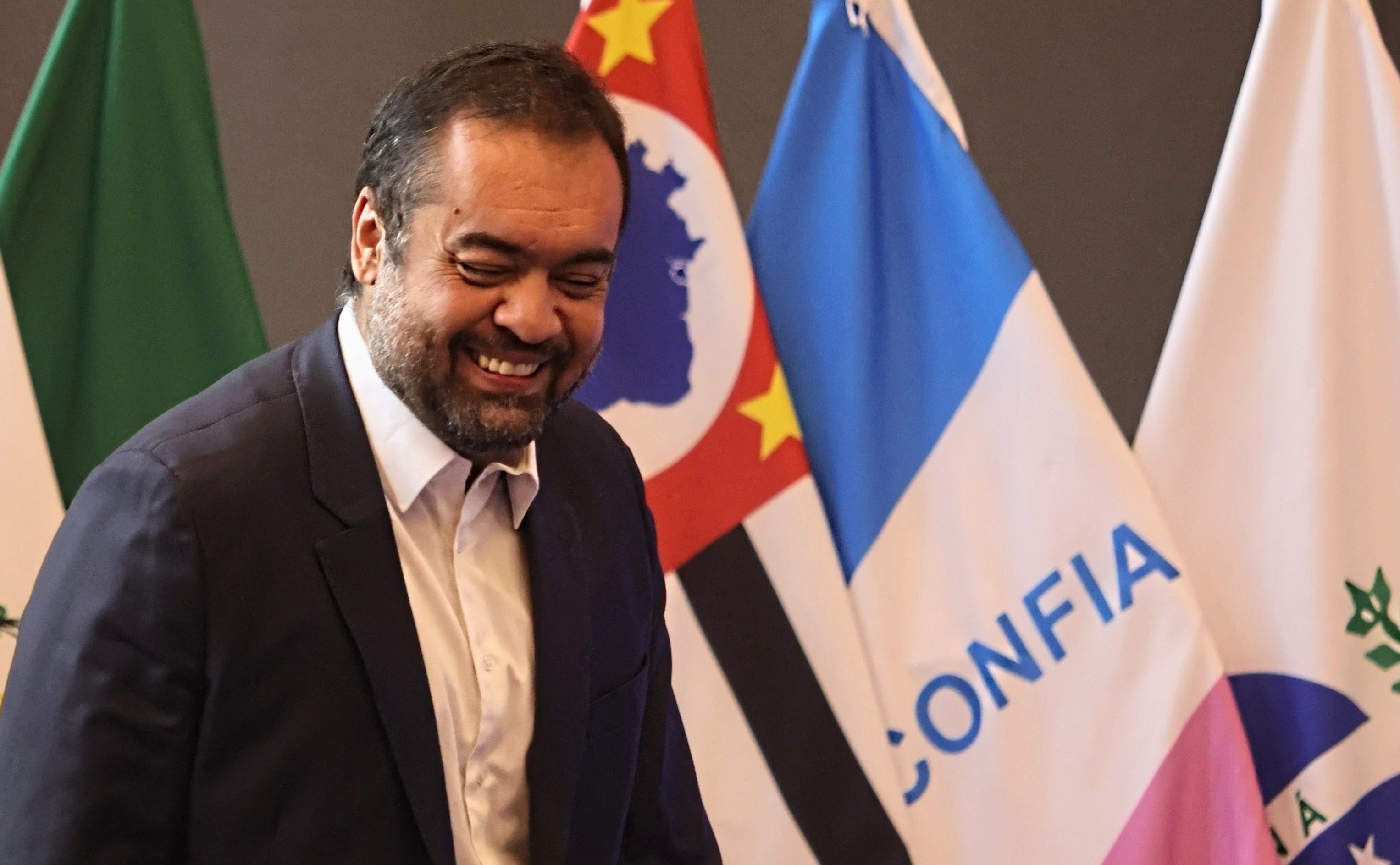 Participantes em evento na Firjan, Botafogo, discutem eleição indireta no Rio.. Reprodução: Oglobo