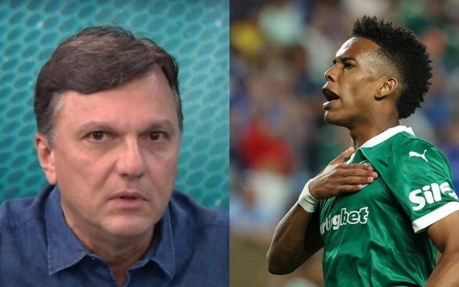 Mauro Cezar critica a atitude de Estêvão após a eliminação do Palmeiras no Mundial. Reprodução: iG - Autor da Notícia.