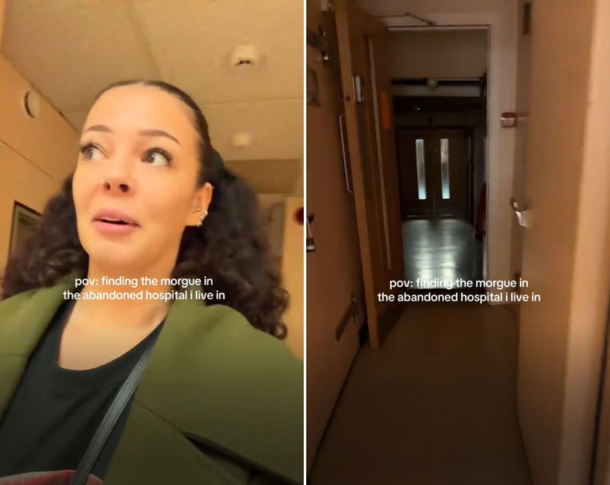Britânica vive em hospital abandonado e viraliza na internet