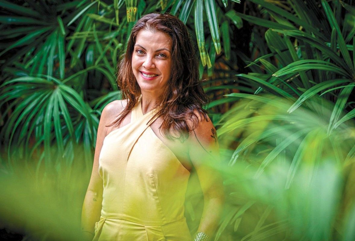 Thalita Rebouças celebra 25 anos de carreira e curadoria na Bienal do Livro do Rio. Legenda da imagem. Reprodução: Globo