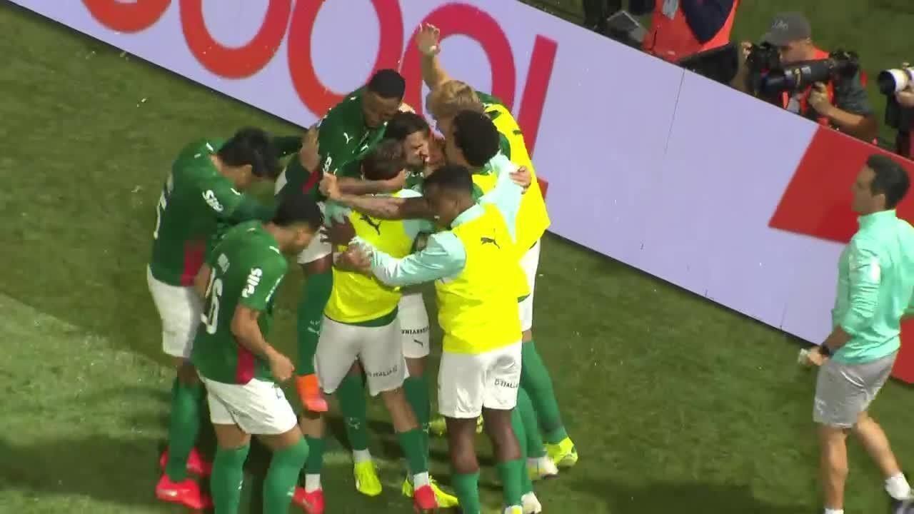 Palmeiras mantém invencibilidade no Choque-Rei. Reprodução: Ge