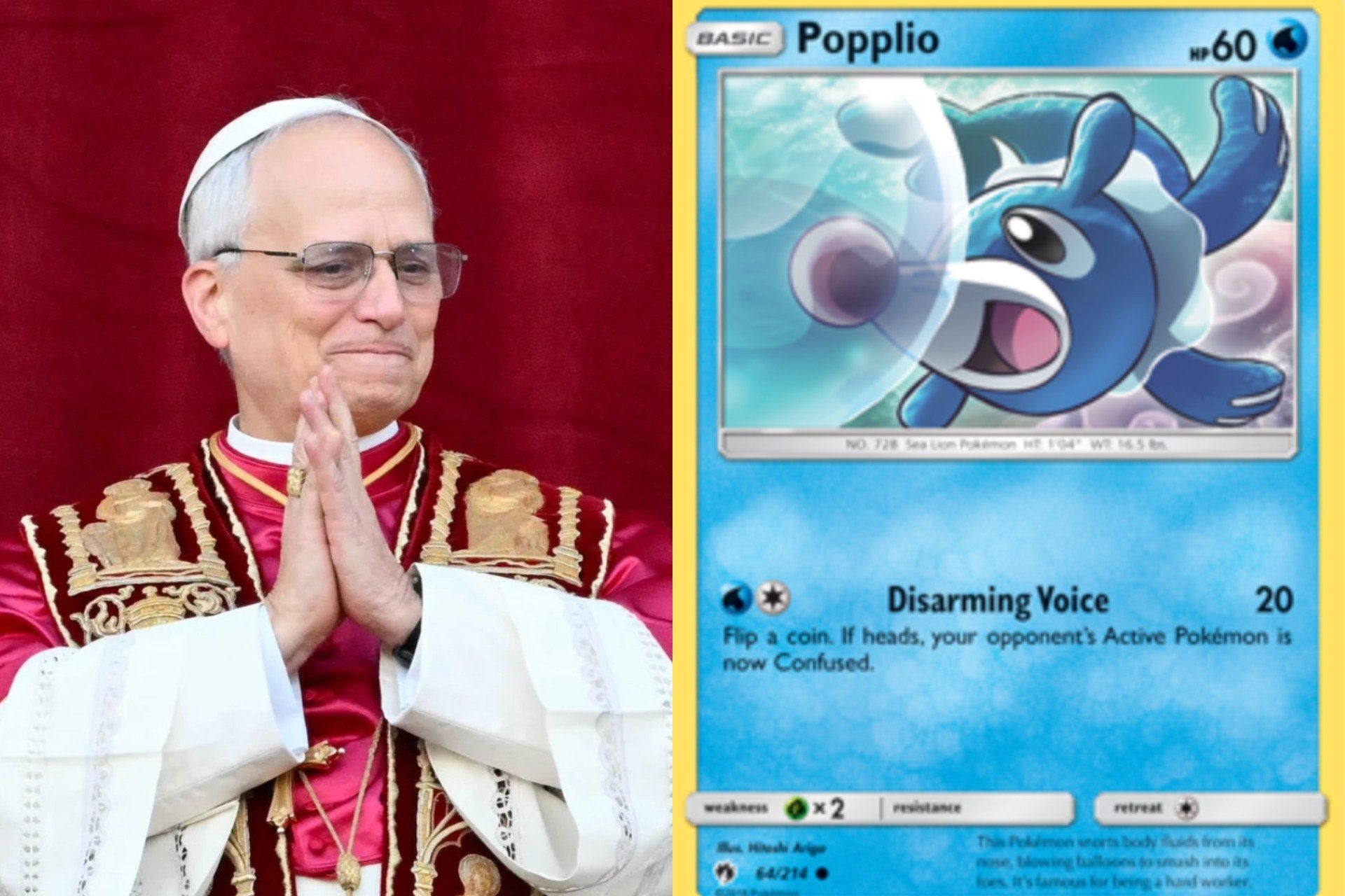 Cartão colecionável autografado por Papa Leo Popploi é destaque em evento. Reprodução: Gizmodo