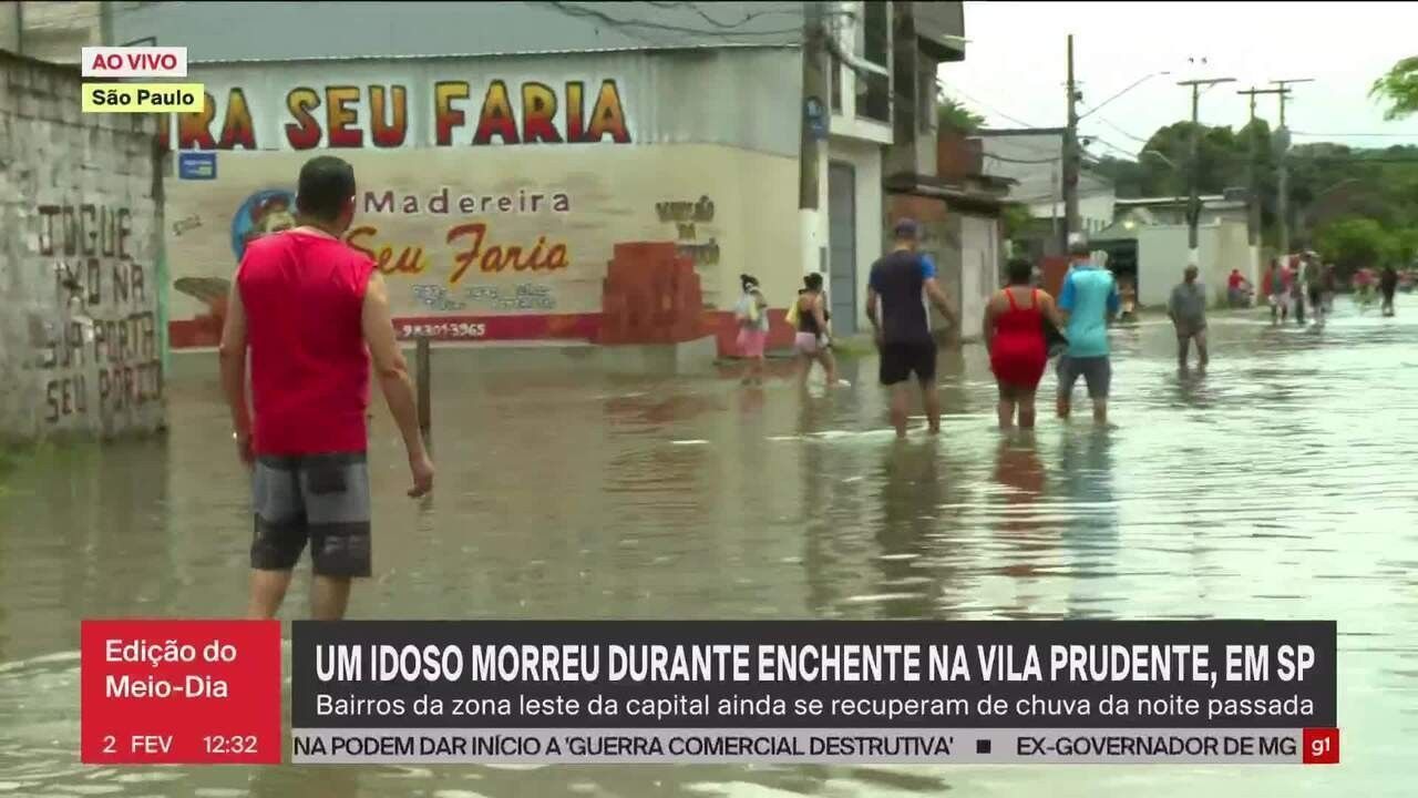 Jardim Pantanal sofre com enchentes em São Paulo