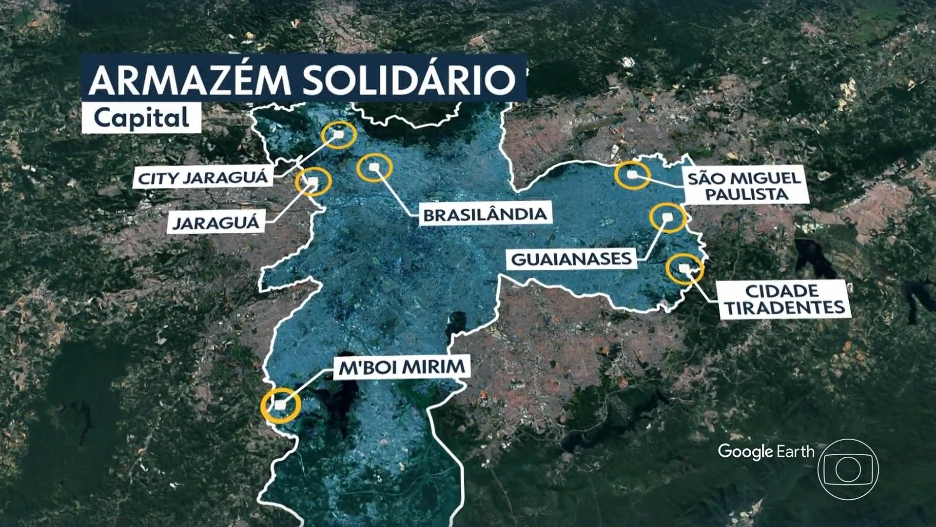 Quase 1 milhão de paulistas buscam alimentos acessíveis no Armazém Solidário. Reprodução: Retorno do item 11