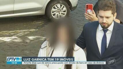 Amante do médico Luiz Antonio Garnica depõe sobre relação e questões financeiras em caso de morte da esposa. Reprodução: EPTV