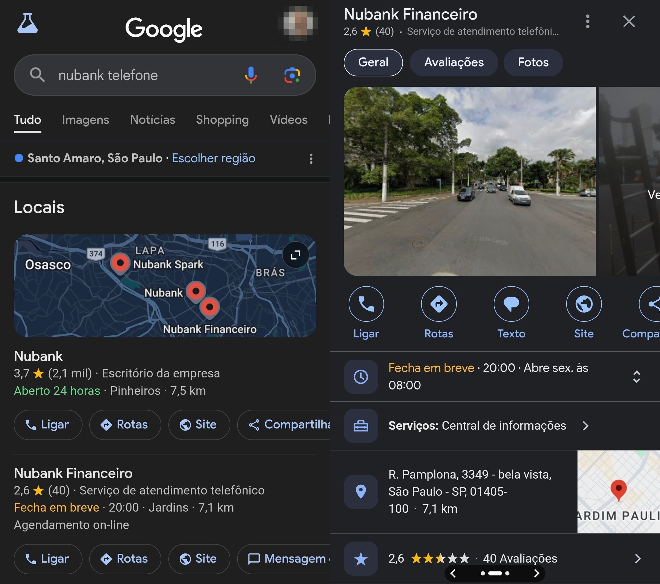 [Golpistas fingem ser Nubank por telefone, enganando clientes com central falsa]. Reprodução: G1