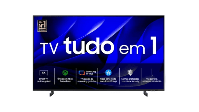 Promoção de Smart TV 4K da Samsung no Mercado Livre