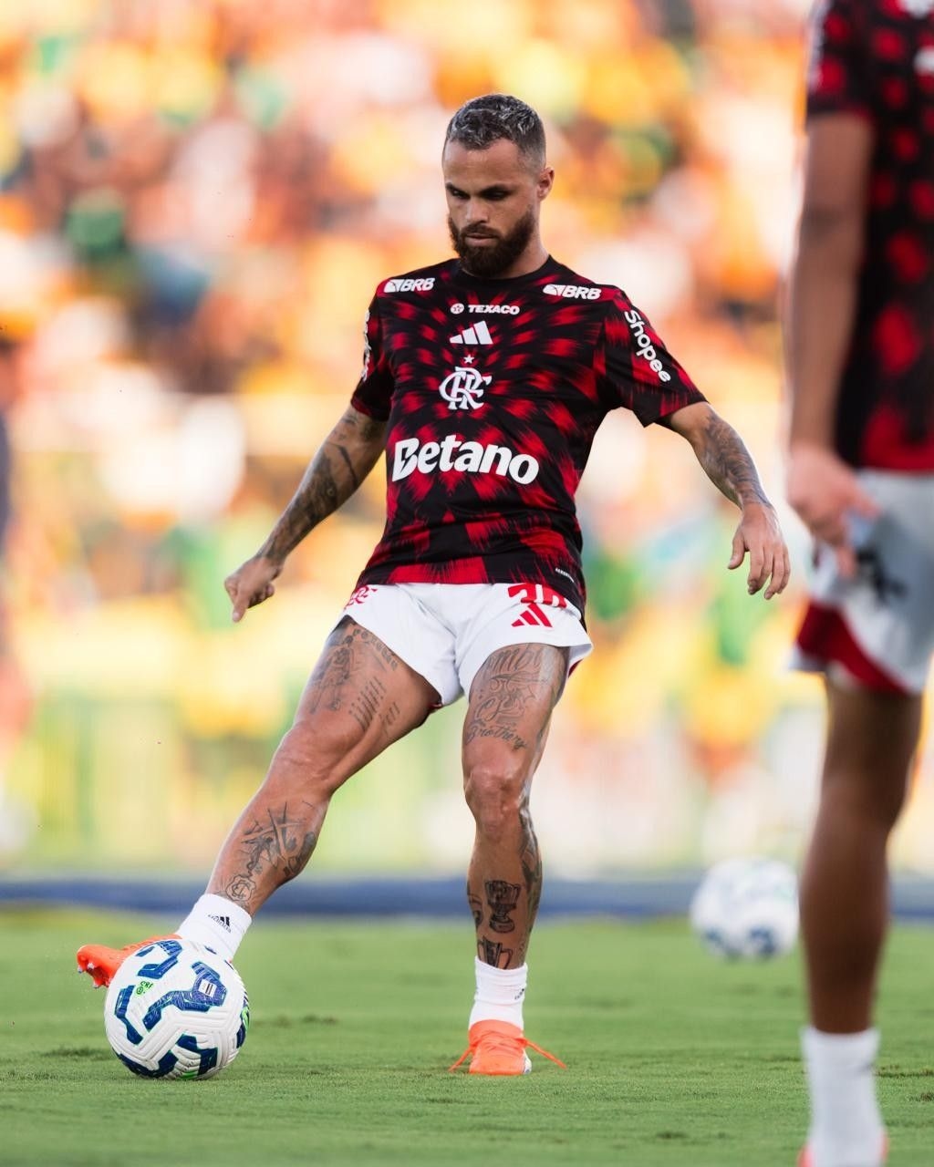 [Michael deixa o futuro nas mãos do Flamengo]. Reprodução: Ge