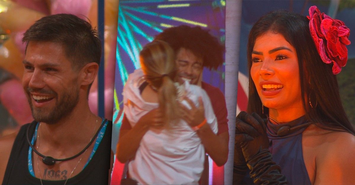 Babu aos prantos e Jordana em choque: a volta de Breno e Juliano Floss. Reprodução: Gshow