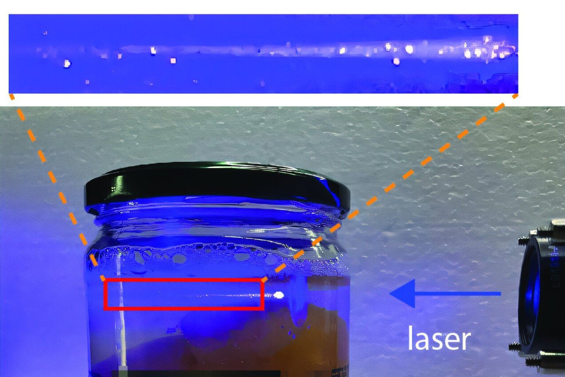 Novos sensores com lasers comestíveis prometem aprimorar o monitoramento de alimentos e medicamentos.; Reprodução: Gizmodo