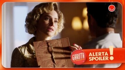 Zélia reage a chantagens de Orlando com um tapa e uma ameaçadora revelação. Reprodução: Globo