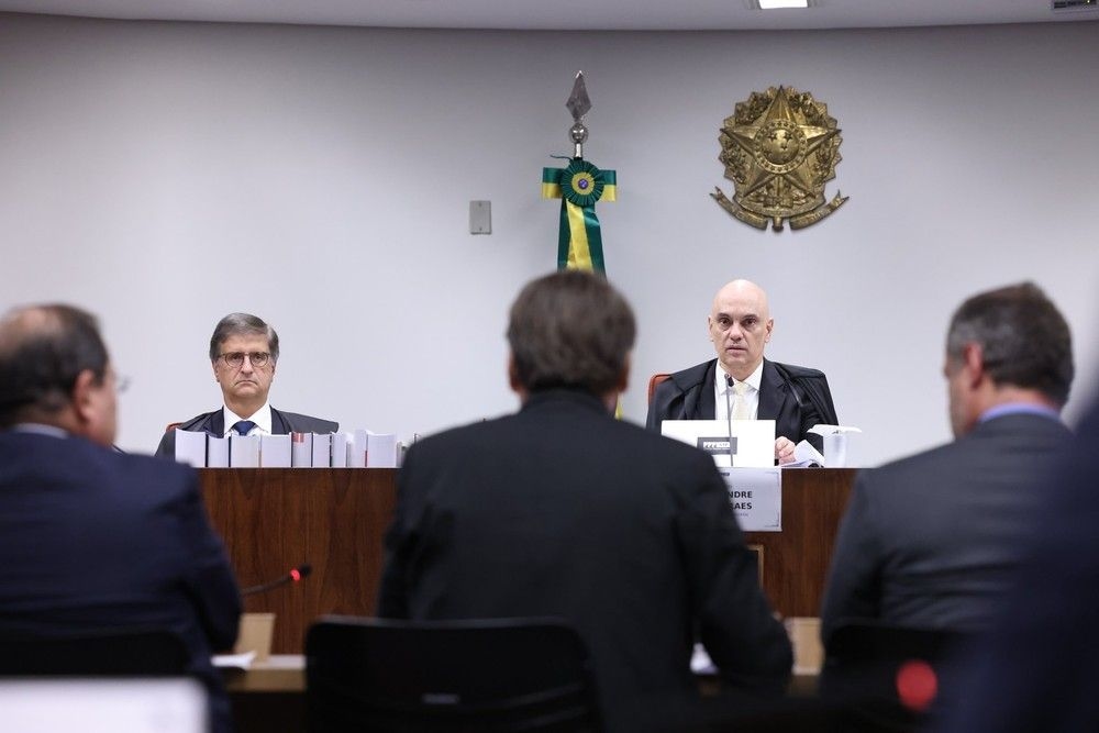 Ministros do STF discutem consequências das ameaças de Trump à economia brasileira. Reprodução: Globo