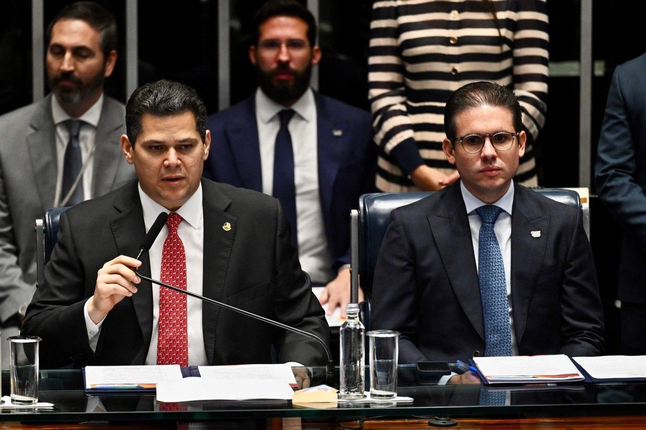 Ministros e presidentes do Congresso participam de audiência pública sobre emendas parlamentares no STF. Reprodução: Globo