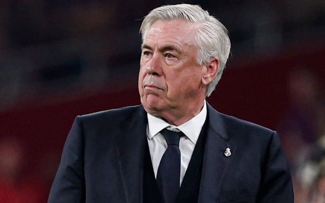 Carlo Ancelotti agradece ao Real Madrid após conquistar 15 títulos. Reprodução: iG Esporte
