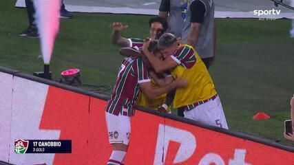 Capitão Thiago Silva marca de cabeça e coloca o Fluminense na semifinal da Copa do Brasil. Reprodução: Retorno do item 11