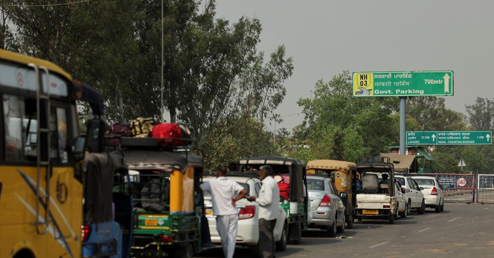 Índia proíbe importação de bens do Paquistão devido a tensões diplomáticas. Reprodução: Reuters