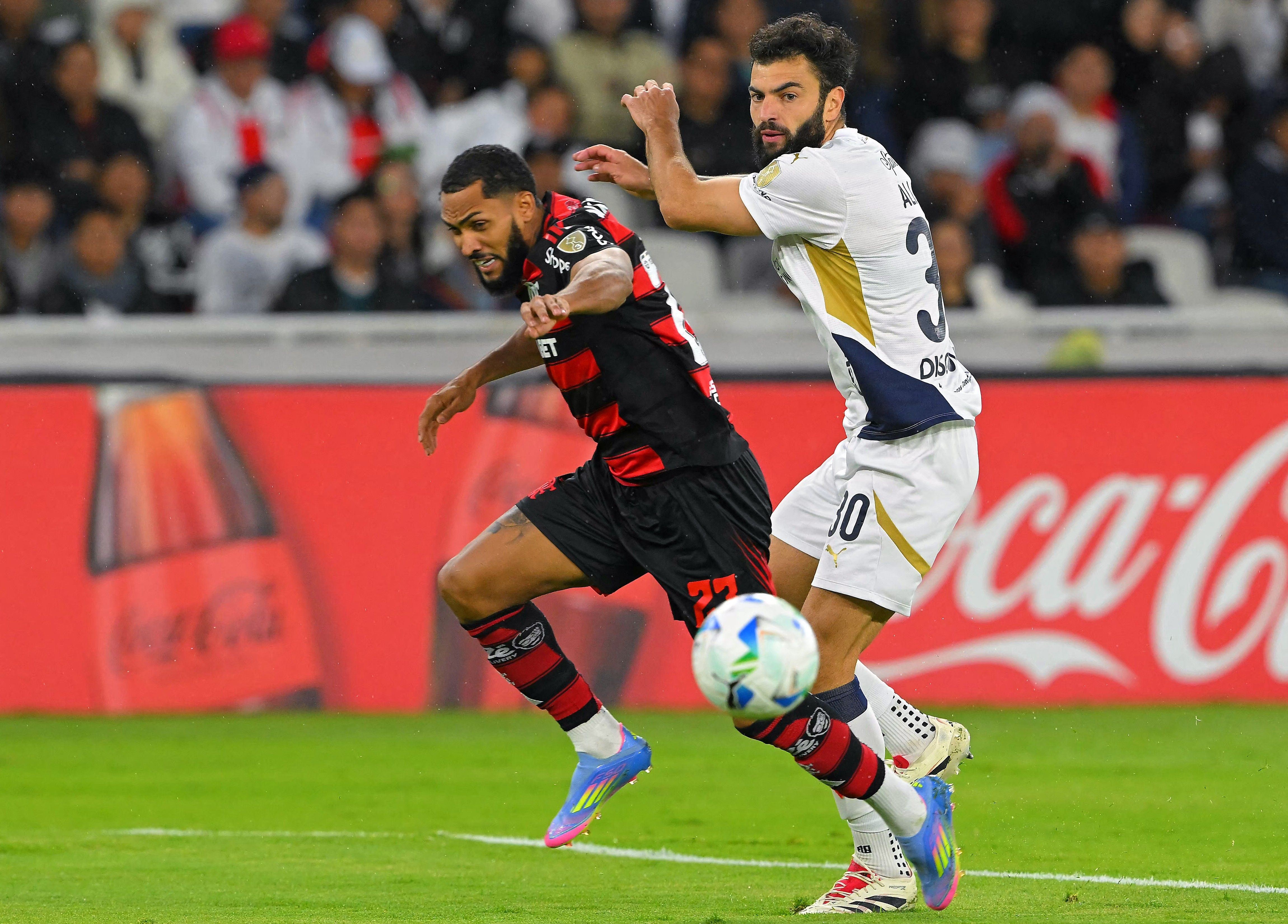 Empate em Quito é considerado positivo para o time rubro-negro. Reprodução: Globo