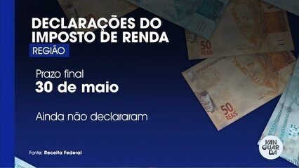 Mais de 105 mil contribuintes da região recebem a restituição do Imposto de Renda hoje. Reprodução: Globo