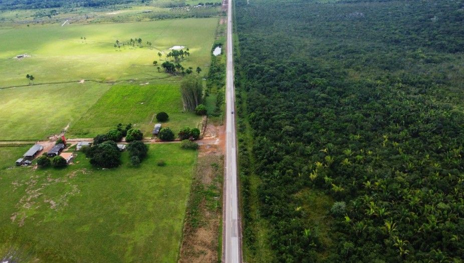 Amazônia diversifica produtos bioeconômicos em região sob pressão ambiental. Legenda da imagem. Reprodução: Globo