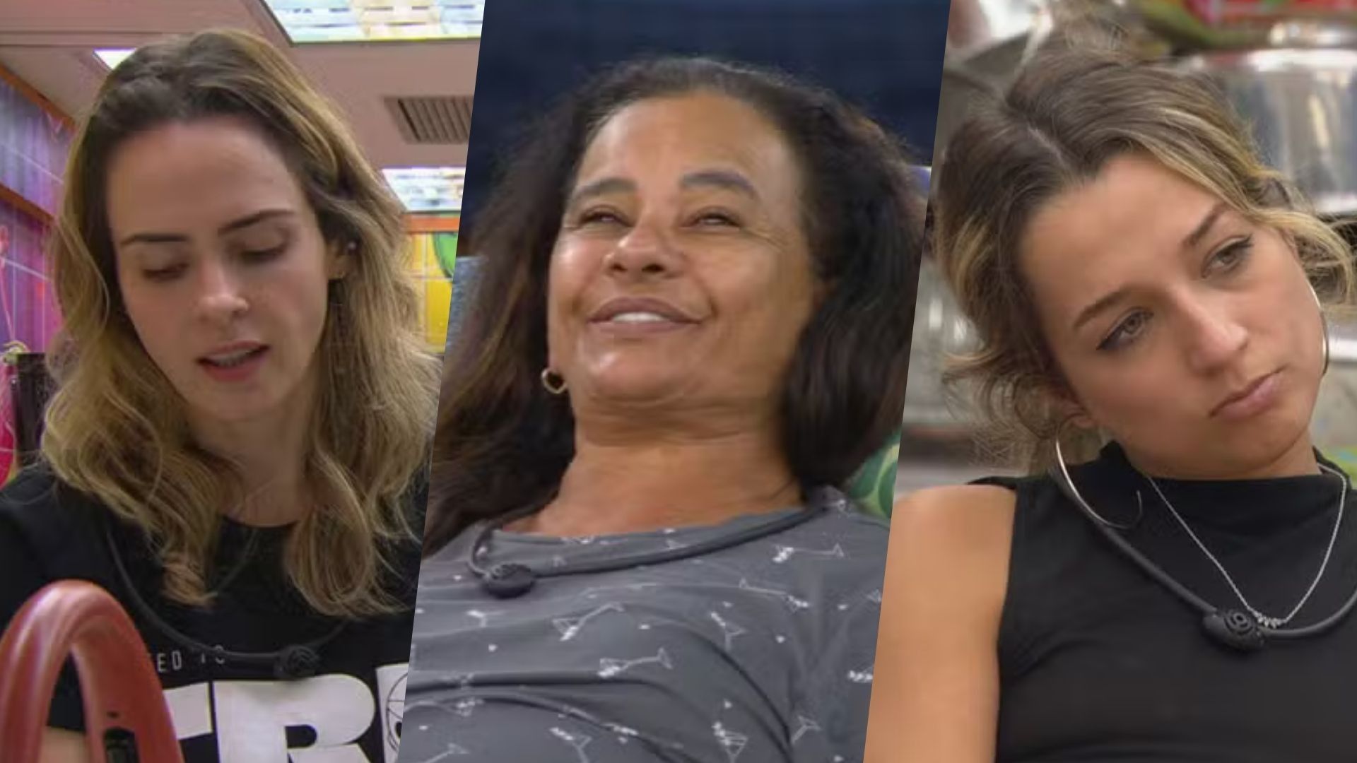 Samira mira Juliano; Ana Paula revela estratégia hoje no BBB 26.. Reprodução: Gshow