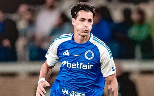 São Paulo segue em negociações para contratar o atacante Juan Dinenno, atualmente no Cruzeiro.; Reprodução: Samuel Venâncio