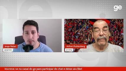 Arthur Muhlenberg analisa adversários do Flamengo nas oitavas da Libertadores. Reprodução: Globo