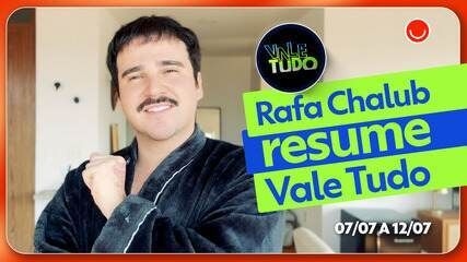 Rafa Chalub comenta as armadilhas de Fátima e César em Vale Tudo; Reprodução: Globo