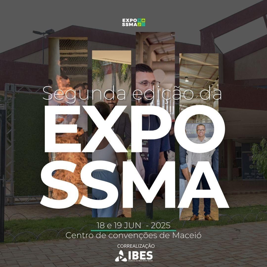 EXPOSSMA 2025: Feira sobre Segurança e Saúde no Trabalho acontece em Maceió nos dias 17 e 18 de junho. Reprodução: Assessoria