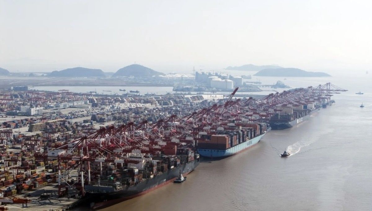 Portos da China registram recorde de tráfego em janeiro