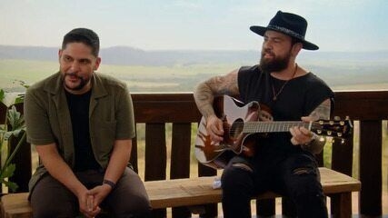 Jorge e Mateus são convidados do Viver Sertanejo neste domingo. Legenda da imagem. Reprodução: Retorno do item 11