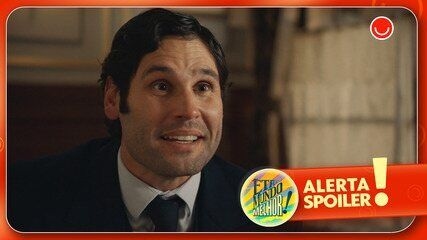 Clóvis pede Dita em casamento e sugere mudança para o Rio de Janeiro. Reprodução: Globo