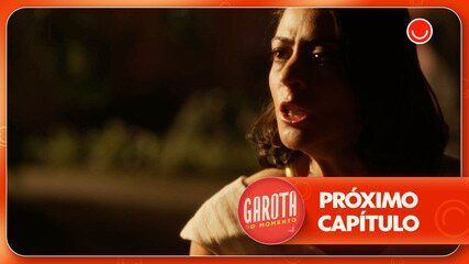 Clarice confronta Juliano após atentado a Beatriz em cena tensa de Garota do Momento. Reprodução: Globo