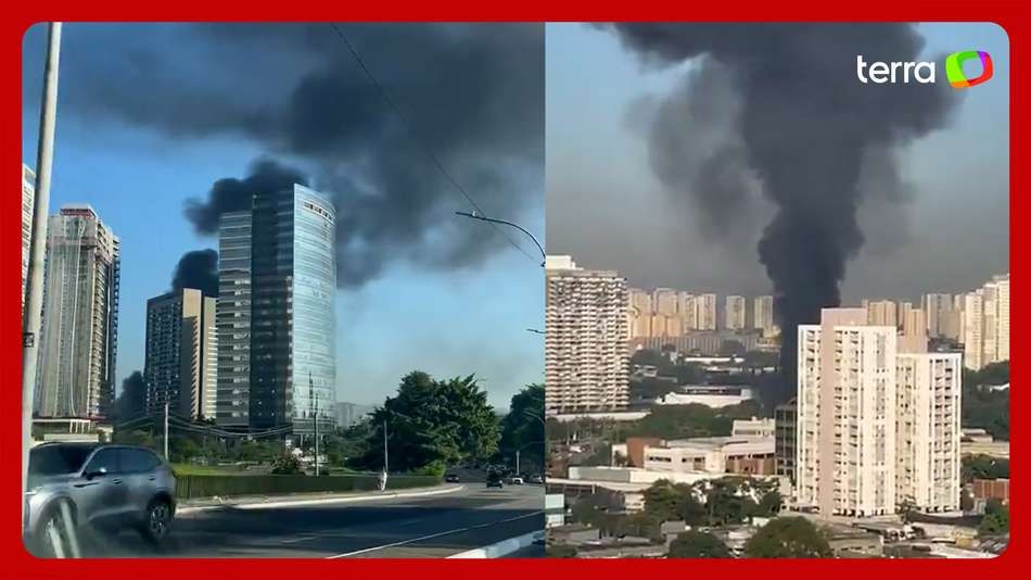 Avião cai sobre ônibus em São Paulo e causa tragédia