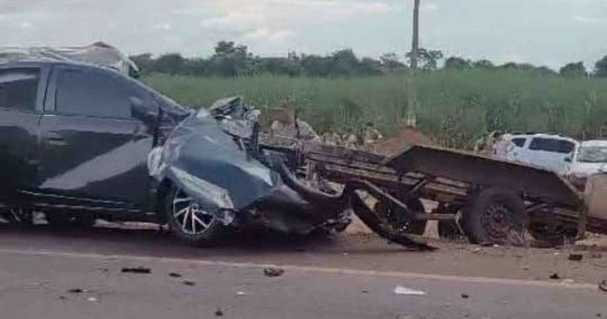 Acidente trágico mata cinco da mesma família em MG