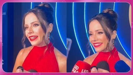 Sandy e Ivete Sangalo na estreia do programa Nesse Canto Eu Conto. Reprodução: Gshow