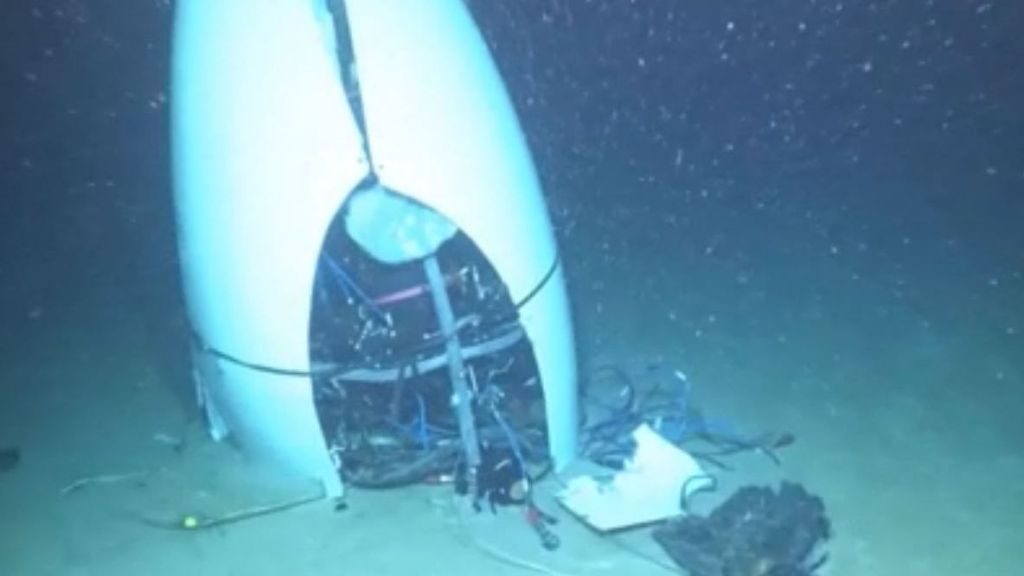 Áudio revela possível momento da implosão do Titan