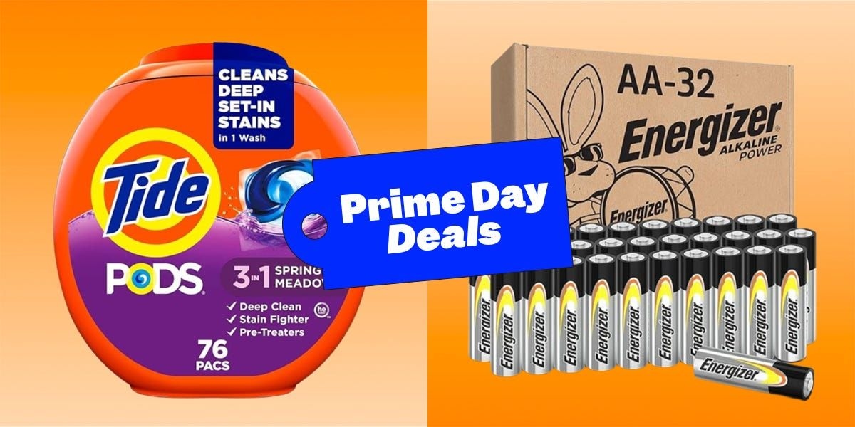 Ofertas imperdíveis de produtos essenciais para o lar na Amazon Prime Day. Reprodução: Business Insider