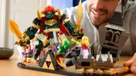 LEGO revela o set Batalha Final de The Legend of Zelda: Ocarina of Time com Ganon. Reprodução: Gosugamers