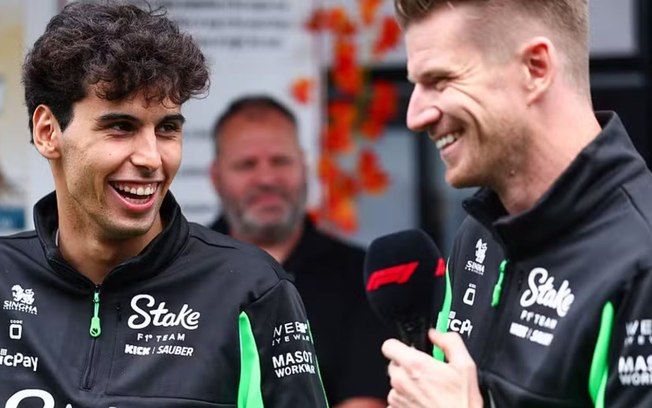 Bortoleto compartilha insights sobre sua relação de colaboração com Hülkenberg na Sauber. Reprodução: ig.com.br