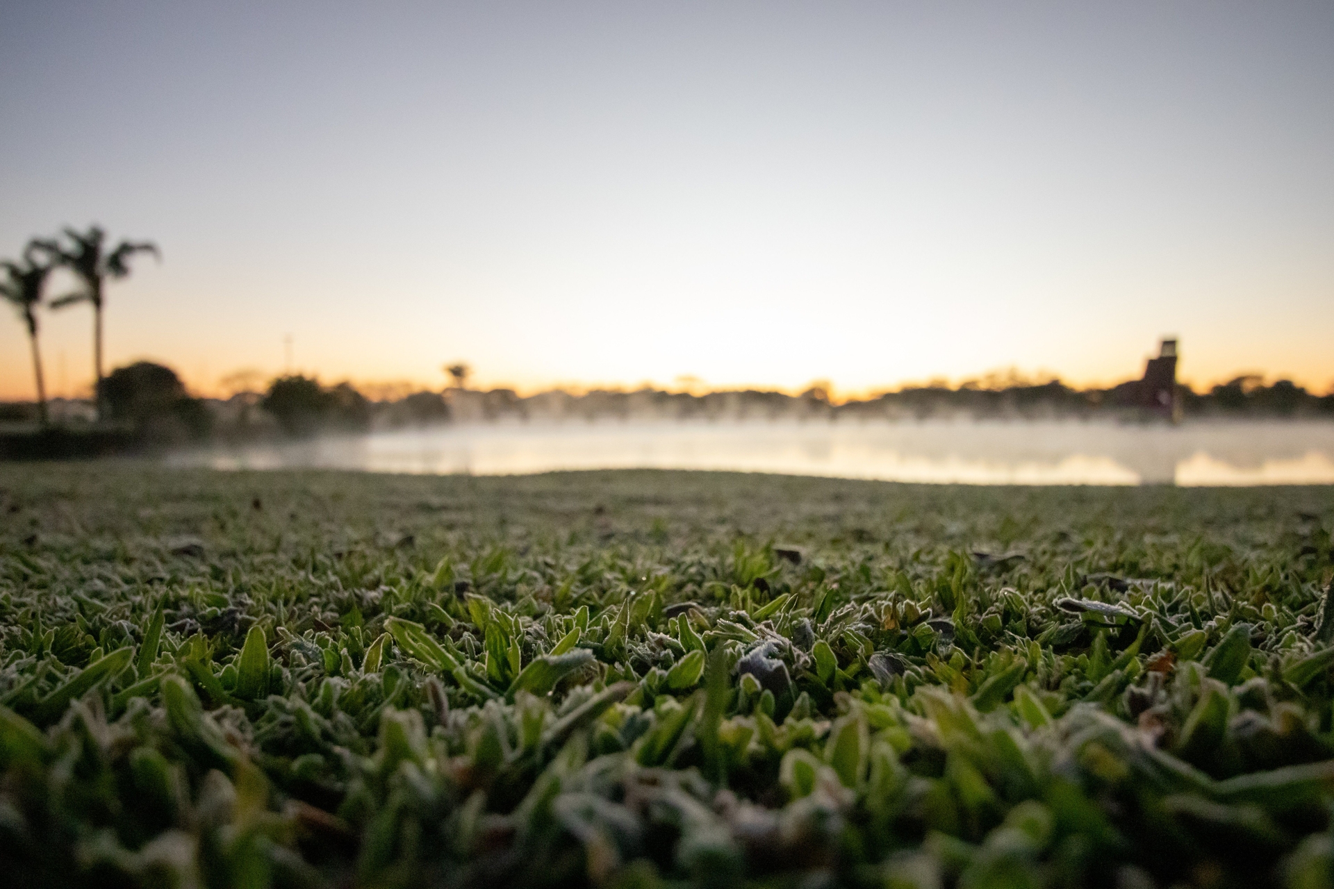 Com a chegada de uma nova massa polar, o frio intenso atinge o Sul do Brasil. Reprodução: Patryck Madeira/SEDEST